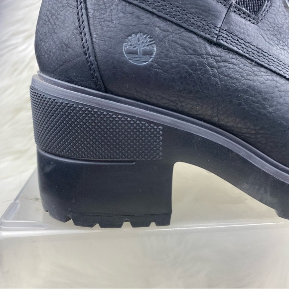 TIMBERLAND SILVER BLOSSOM LACE UP COMBAT BOOTS SIZE 10W - Picture 5 of 14